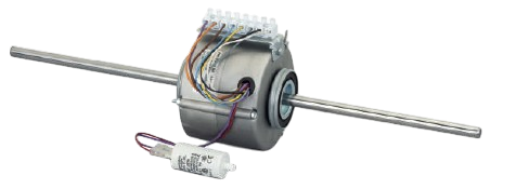 FMI BA Series fan coil motors including BA18000F and BA24000 for commercial HVAC systems in Dubai UAE